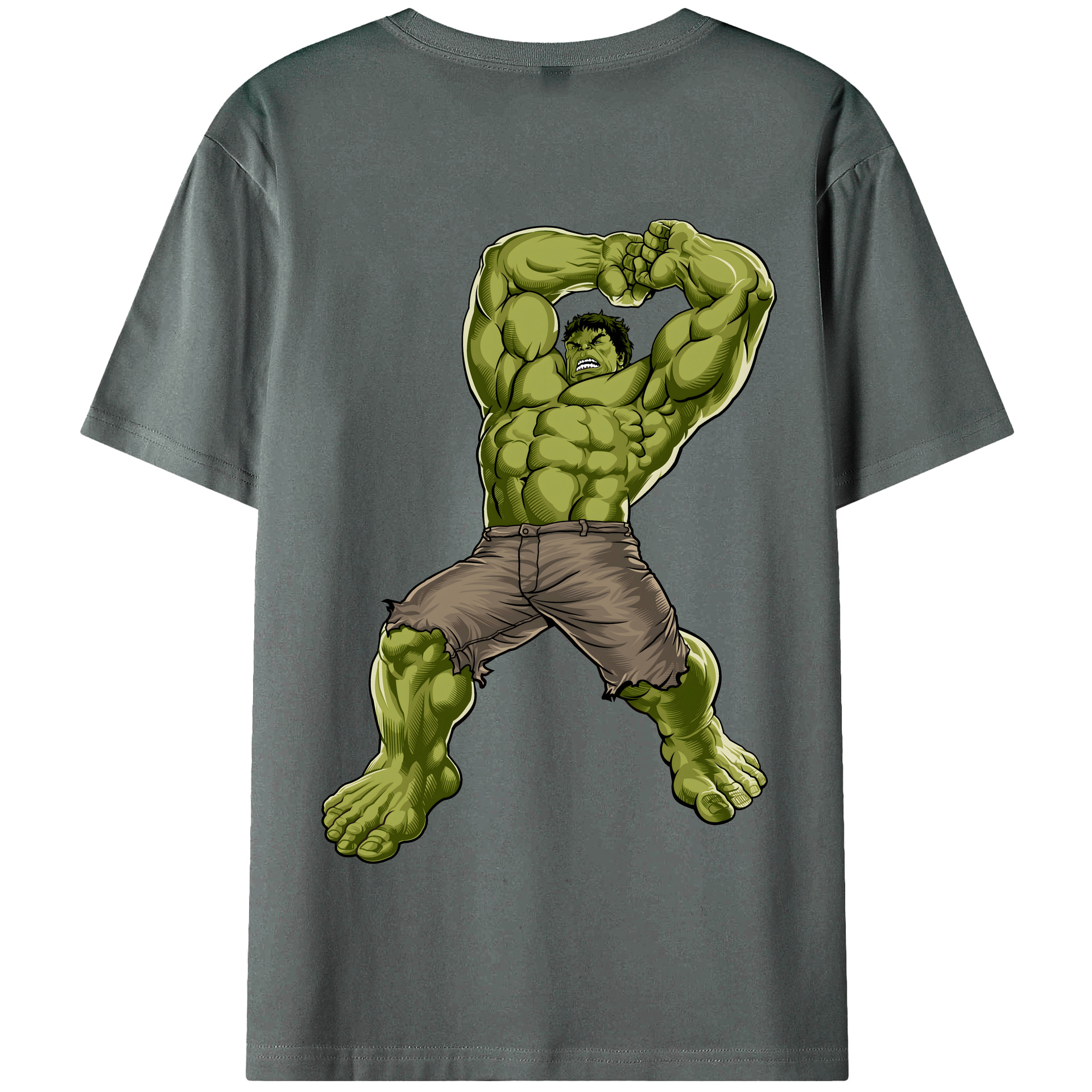 （画像用） アベンジャーズ The Avengers 綿100％半袖Tシャツ（背面プリント）